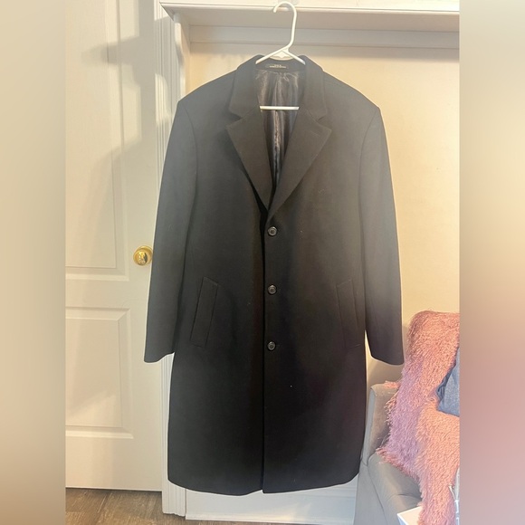 Men’s London Fog Wool Blend Coat - Picture 1 of 7